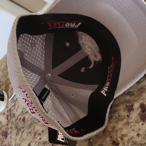 FITTED S/M VINTAGE ALL GRAY PROFLEX "RAY BEARCATS BASEBALL CAP ⚾️ - Picture 3 of 4